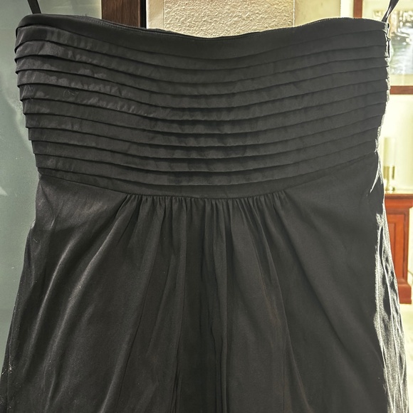 Banana Republic Strapless Fit & Flare Dress - Black Size 0 - Picture 5 of 9
